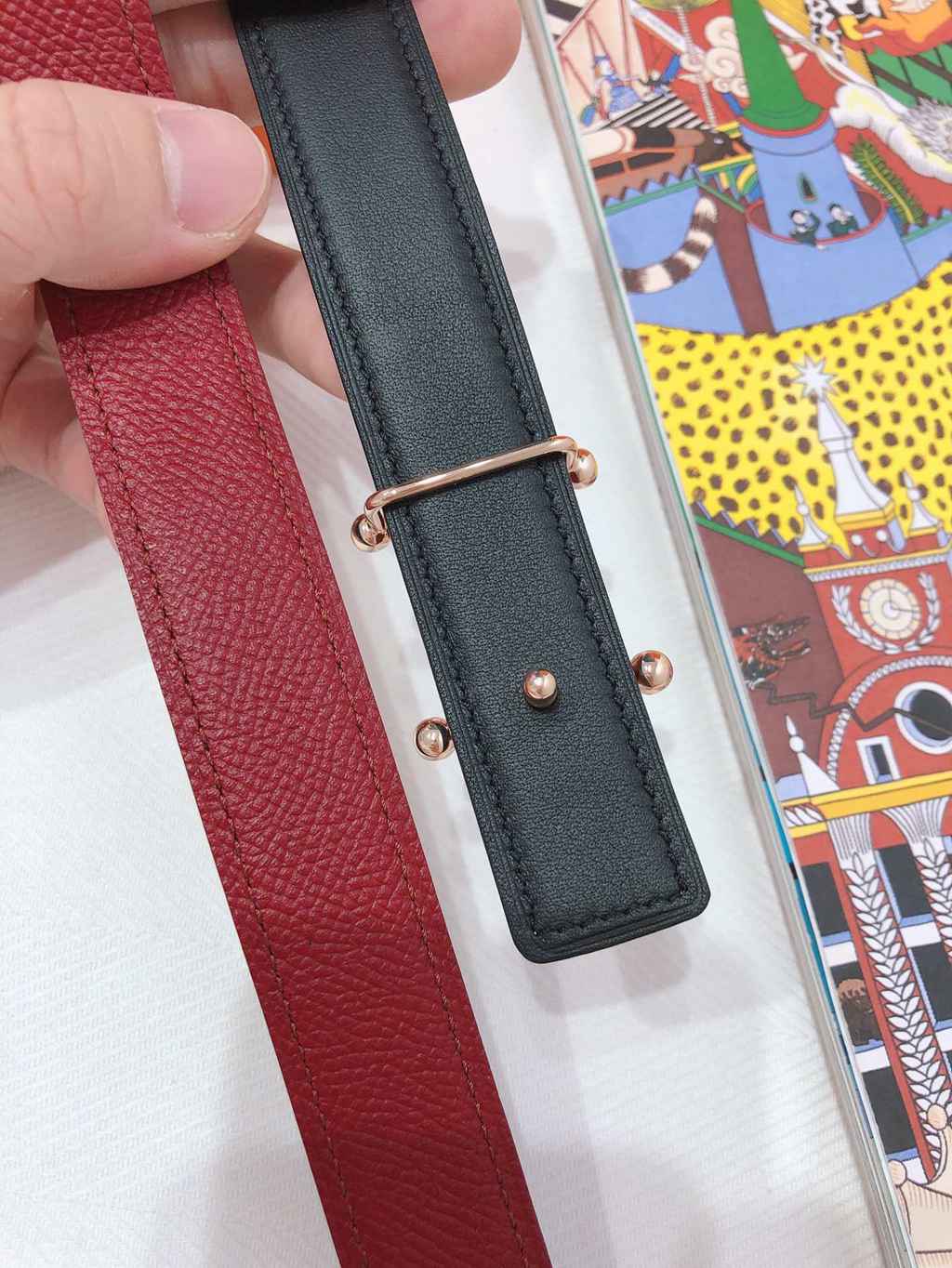 H**mes belts 24mm